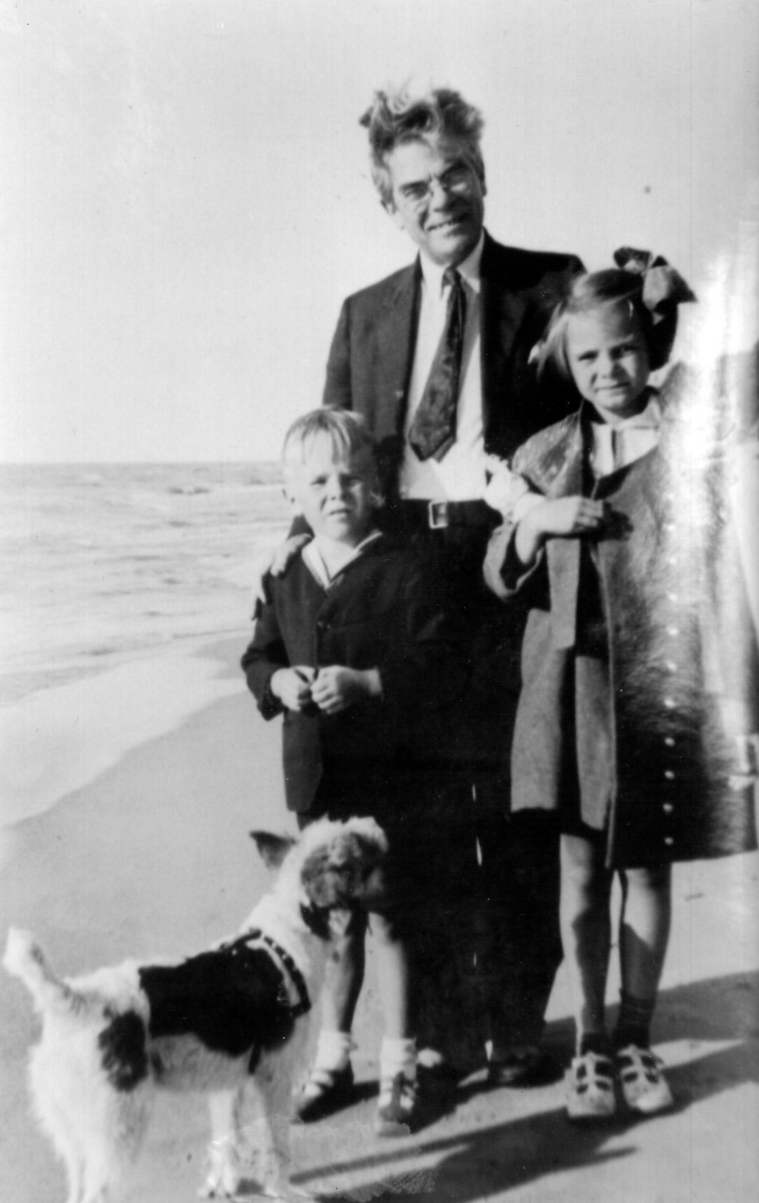 Herbert and
                    children